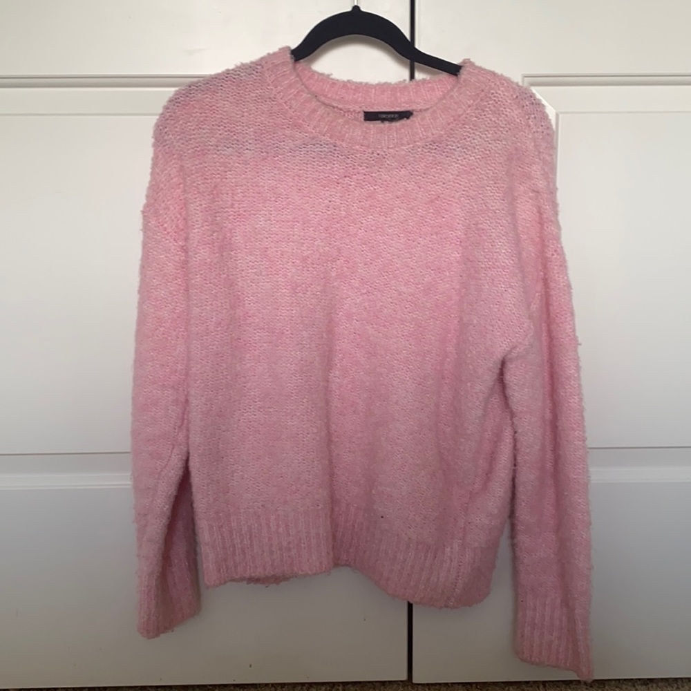 Forever 21 pink sweater